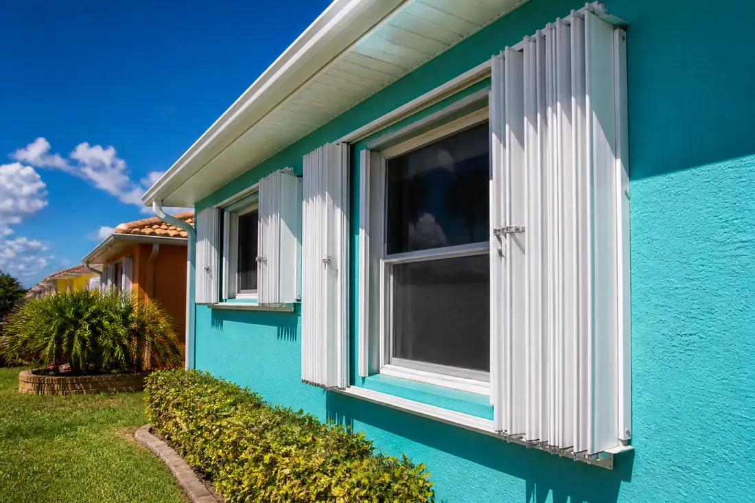 Accordion Hurricane Shutters by Cape Coral Storm Windows