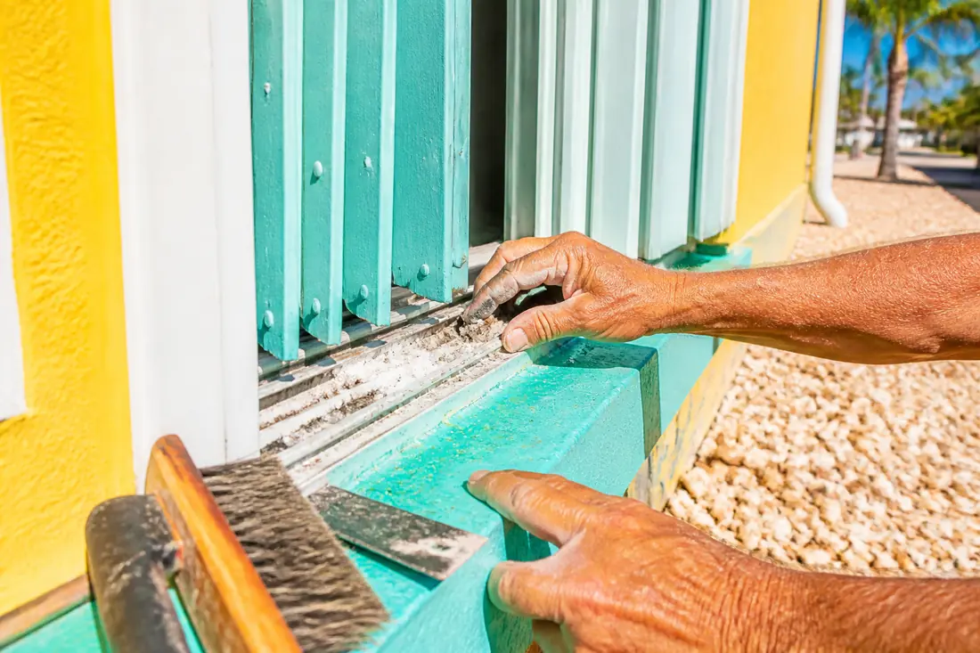 Hurricane Shutter Repair project
